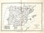 Spanje, Kaart - Portugal, Iberisch schiereiland, Mallorca;, Boeken, Atlassen en Landkaarten, Nieuw