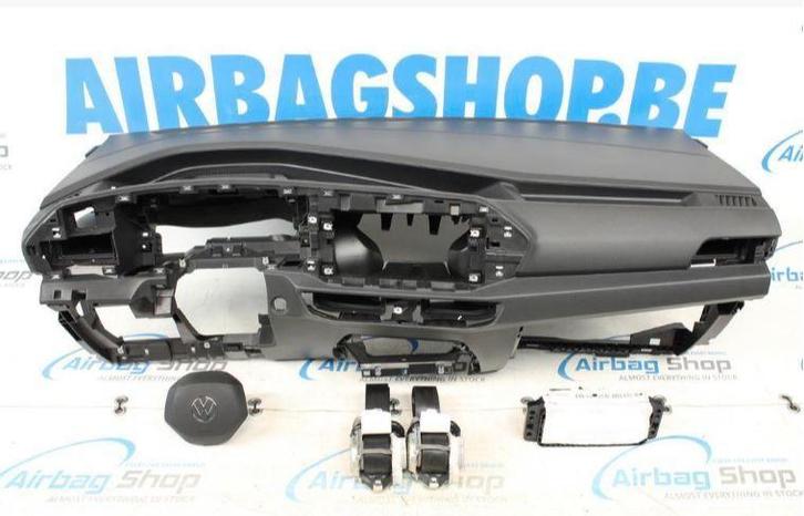 AIRBAG SET – DASHBOARD ZWART VOLKSWAGEN CADDY (2020-HEDEN), Auto-onderdelen, Dashboard en Schakelaars, Gebruikt, Volkswagen