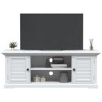 vidaXL Tv-meubel 110x30x41 cm bewerkt hout wit, Verzenden, Nieuw