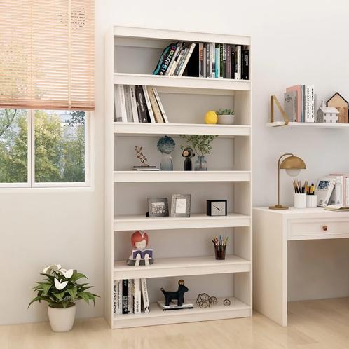 vidaXL Boekenkast/kamerscherm 100x30x200 cm massief, Huis en Inrichting, Kasten | Boekenkasten, Nieuw, Verzenden