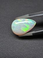 Sans prix de réserve Blanc, Multicolore Opale - 8.65 ct -