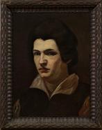 Italiaanse school (XVII) - Ritratto di Gentiluomo - NO, Antiek en Kunst, Kunst | Schilderijen | Klassiek
