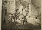 Adriaen Van Ostade (1610-1685) - The Painter, Antiek en Kunst