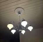 Plafonnier - Métal, Verre - lampe suspendue vintage