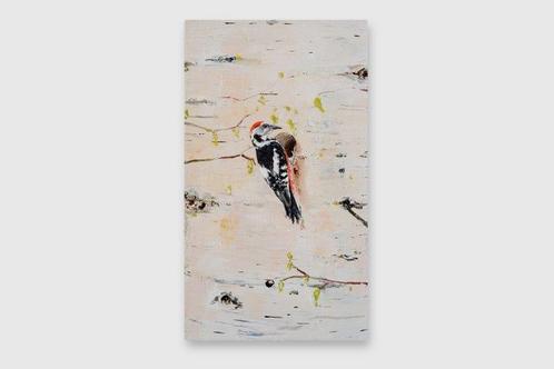 Matthieu van Riel - Woodpecker, Antiek en Kunst, Kunst | Schilderijen | Modern