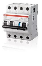 ABB 4 Polige RCBO B10 30mA 6kA Type A - 2CSR256140R1105, Doe-het-zelf en Bouw, Elektriciteit en Kabels, Verzenden, Nieuw
