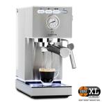 Klarstein Pausa Espressomaker 1,4L Zilver | Nieuwstaat, Elektronische apparatuur, Koffiezetapparaten, Ophalen of Verzenden, Zo goed als nieuw