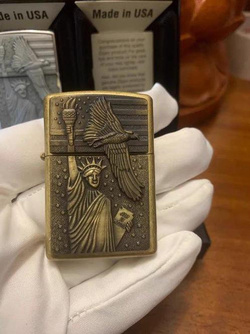 Zippo - Zippo - Zonder Minimumprijs - Aansteker - Messing,, Verzamelen, Rookartikelen, Aanstekers en Luciferdoosjes