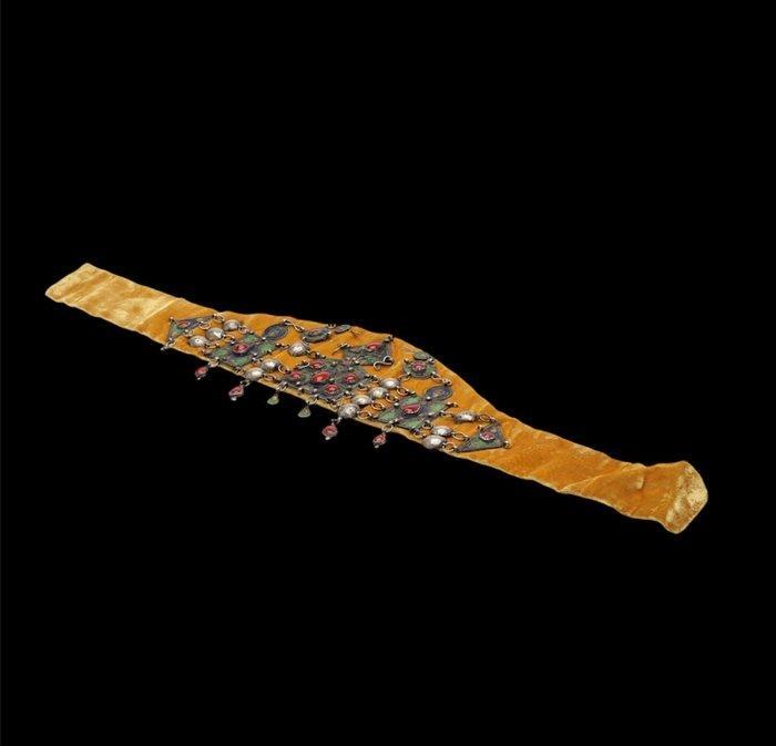 Zilver, Emaille, Fluweel, Steen - Berberse tribale kunst –, Antiek en Kunst, Kunst | Niet-Westerse kunst