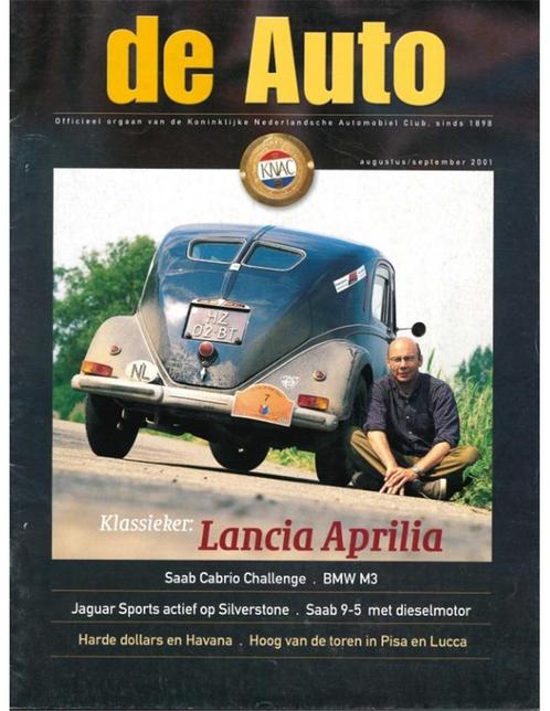 2001 DE AUTO MAGAZINE 04 NEDERLANDS, Boeken, Auto's | Folders en Tijdschriften