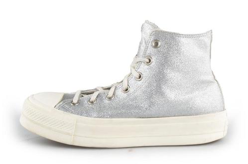 Converse Hoge Sneakers in maat 40 Zilver | 10% extra korting, Vêtements | Femmes, Chaussures, Envoi