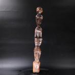 Ritueelstaf – Gesneden hout – 44 cm – Archipel van Maluku -