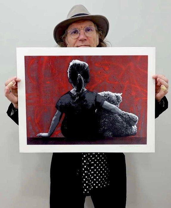 Jef Aérosol (1957) - Là-Bas, Antiek en Kunst, Kunst | Designobjecten