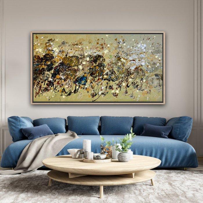 Esty - Dance of wildflowers XXL, Antiek en Kunst, Kunst | Schilderijen | Modern