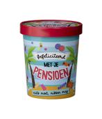 Pensioen Snoepbakje 12cm, Hobby en Vrije tijd, Feestartikelen, Verzenden, Nieuw
