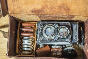 Rollei Rolleiflex 6x6 + custodia  + acc. | Appareil photo beschikbaar voor biedingen
