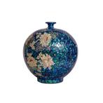 Uitzonderlijke Koreaanse parelmoer-lakvazen – met de hand