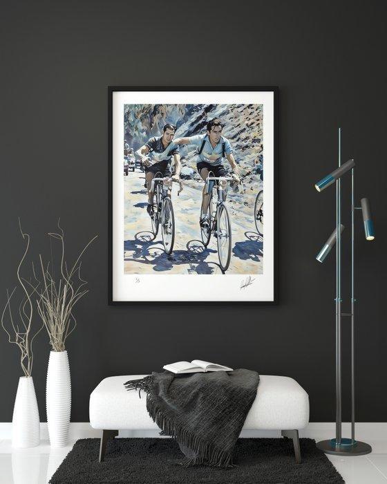 Artist Raffaele De Leo - Fausto Coppi e bartali 2025 -, Verzamelen, Overige Verzamelen