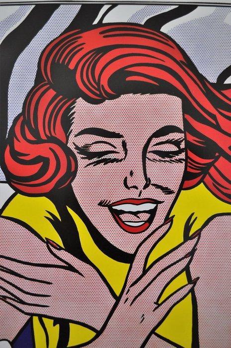 Roy Lichtenstein (after) - Reflections - Girl in window -, Antiek en Kunst, Kunst | Tekeningen en Fotografie