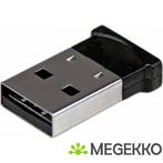 StarTech.com Mini USB Bluetooth 4.0-adapter 50m klasse 1 EDR, Verzenden, Nieuw