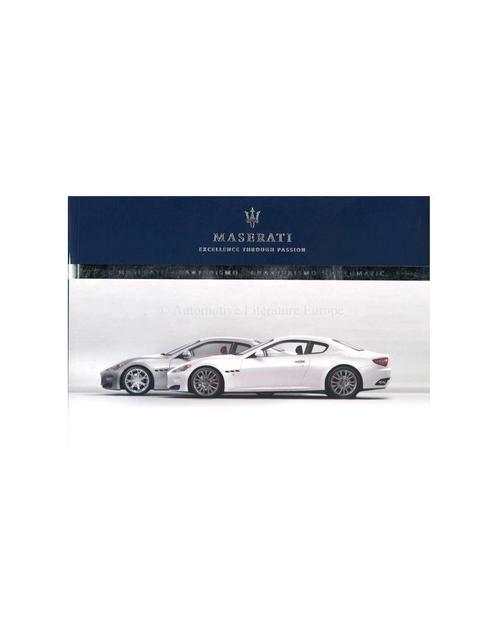 2011 MASERATI GRANTURISMO & GRANTURISMO S AUTOMATIC INSTRU.., Auto diversen, Handleidingen en Instructieboekjes, Ophalen of Verzenden