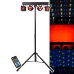 B-Stock Qtx Oplaadbare LED Derby & Par Bar Statief, Muziek en Instrumenten, Nieuw