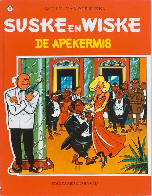 De apekermis / Suske en Wiske / 77 9789002117800, Boeken, Stripverhalen, Gelezen, Verzenden