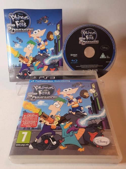 Disneys Phineas & Ferb across the 2nd Dimension PS3, Consoles de jeu & Jeux vidéo, Jeux | Sony PlayStation 3, Enlèvement ou Envoi