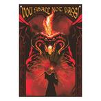 Lord of the Rings Balrog Wall Banner 125 x 85 cm, Verzamelen, Ophalen of Verzenden, Nieuw