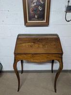 Secrétaire à abattant - Hout, Marqueterie - Louis XV-stijl, Antiek en Kunst