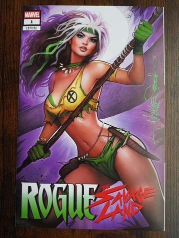 Rogue The Savage Land #1 - Signed by Nathan Szerdy + COA - 1
