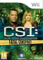 CSI: Crime Scene Investigation - Fatal Conspiracy [Wii], Games en Spelcomputers, Nieuw, Verzenden