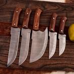 Keukenmes - Chefs knife - Palissanderhout en damaststaal -