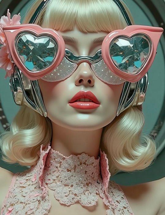 NumericEric - The Glass Of Love (XL), Antiek en Kunst, Kunst | Designobjecten