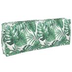 vidaXL Pallet Kussen voor Rugsteun Bladerenpatroon 120x40x12, Huis en Inrichting, Verzenden, Nieuw