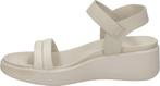 Ecco Flowt Wedge LX sandalen met sleehak beige - Maat 40, Kleding | Dames, Schoenen, Nieuw, Verzenden