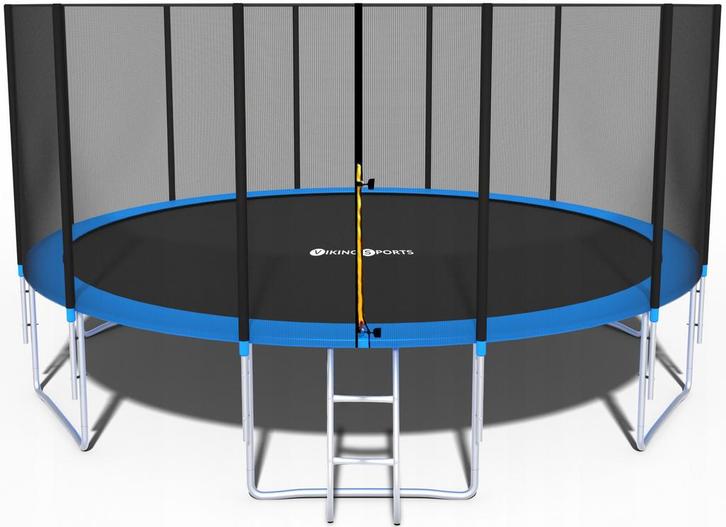 Fitness Trampoline Blauw | 180kg | A-kwaliteit, Sport en Fitness, Fitnessapparatuur, Armen, Nieuw, Metaal, Overige typen, Ophalen of Verzenden