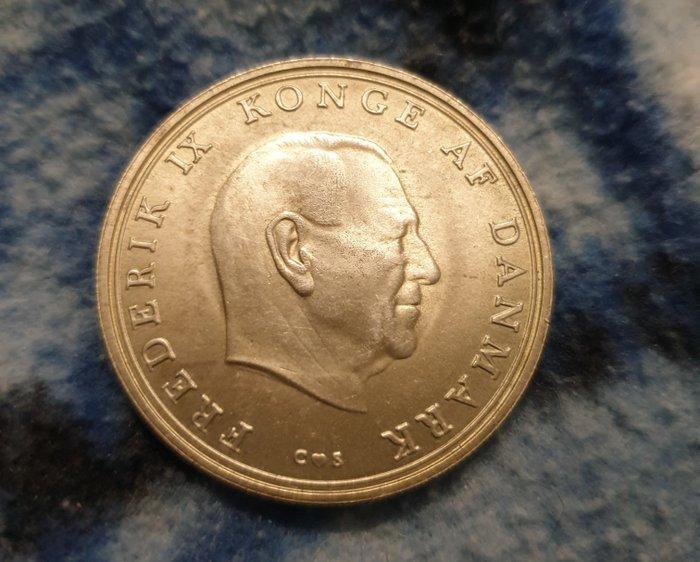 Denemarken. Frederik IX. 10 Kroner 1968 / Wedding of, Timbres & Monnaies, Timbres | Europe | Russie