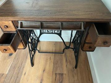 Bureau plat - Bois, Fer - Bureau du chanteur