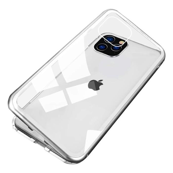 iPhone 12 Mini Magnetisch 360° Hoesje met Tempered Glass -, Télécoms, Téléphonie mobile | Housses, Coques & Façades | Apple iPhone