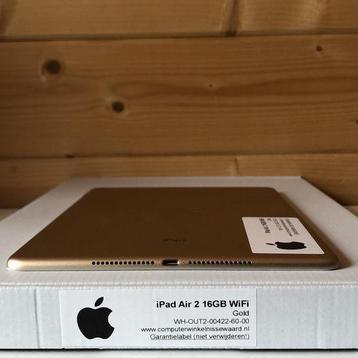 Apple iPad 9.7 Air 2 16GB WiFi (4G) wit goud + garantie disponible aux enchères