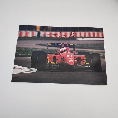 Ferrari - Jean Alesi - 1992 - Foto, Verzamelen, Automerken, Motoren en Formule 1
