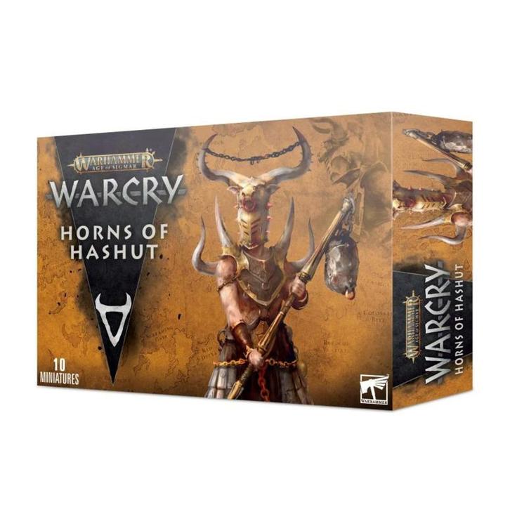 Warhammer Warcry horns of hashut (warhammer nieuw), Hobby en Vrije tijd, Wargaming, Ophalen of Verzenden