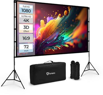 Lunaro Projectiescherm met Statief – Projectiescherm – beschikbaar voor biedingen