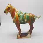 Tang Sancai Glazed Pottery Horse - Porselein - China, Antiek en Kunst