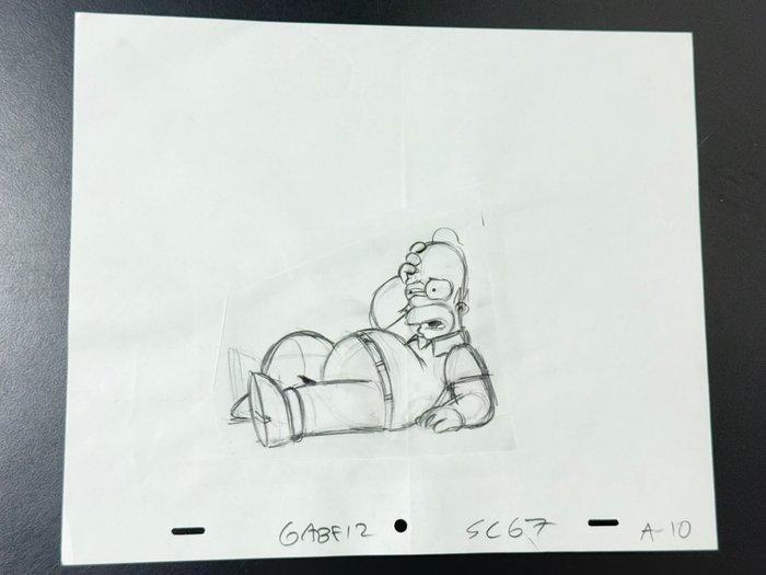 Gracie Films - Dessin danimation original de Homer Simpson,, Cd's en Dvd's, Dvd's | Tekenfilms en Animatie