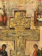 Icône - Crucifixion du Christ, Icône Stavrothèque - Bois