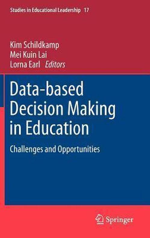 Studies in Educational Leadership- Data-based Decision, Livres, Livres Autre, Envoi
