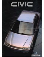 1991 HONDA CIVIC SEDAN BROCHURE NEDERLANDS, Livres, Autos | Brochures & Magazines