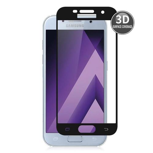 DrPhone Samsung A5 2017 Glas 4D Volledige Glazen Dekking, Télécoms, Téléphonie mobile | Housses, Coques & Façades | Marques Autre